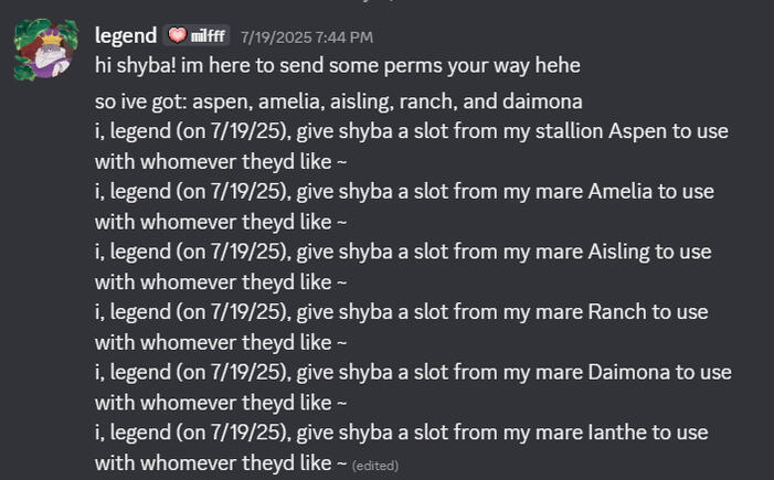 Aspen - Amelia - Ranch - Daimona - Ianthe